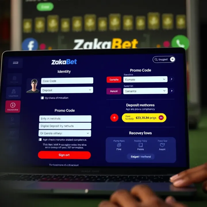 The Classic Mobile Zakabet Shop in Nigeria's Betting Scene Exterior of a traditional Nigerian mobile Zakabet shop with betting posters displayed