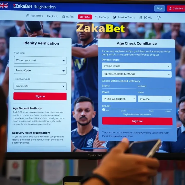 Secure login screen highlighting safety features of a sports betting application