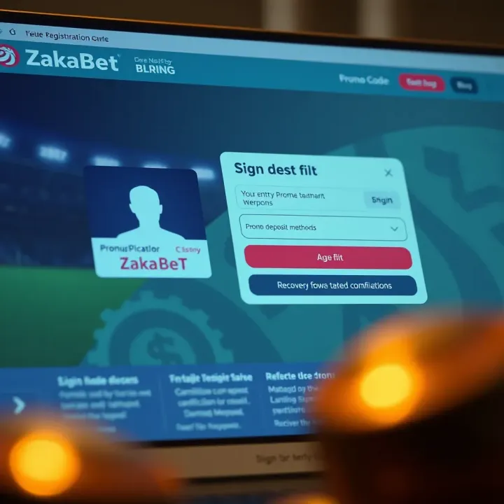 Mobile phone displaying Zakabet Kenya app interface with sports betting options
