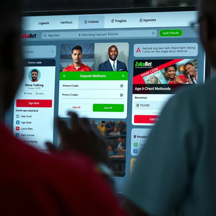 Zakabet Old Platform Interface and Features Screenshot of Zakabet Old platform showcasing its user interface and betting options in Nigeria