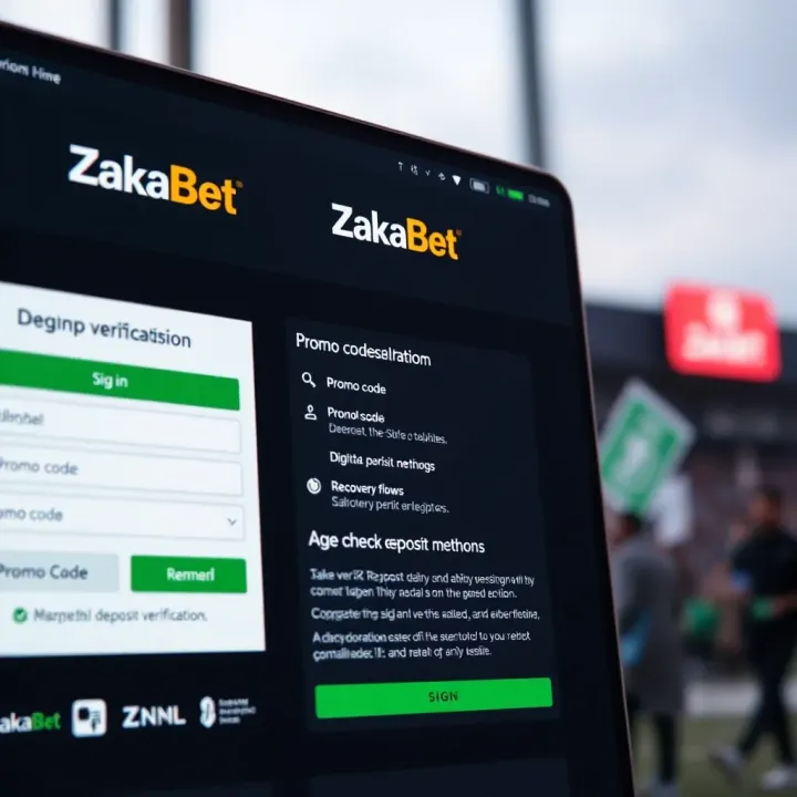 Visual representation of different Zakabet account states with tips for resolution