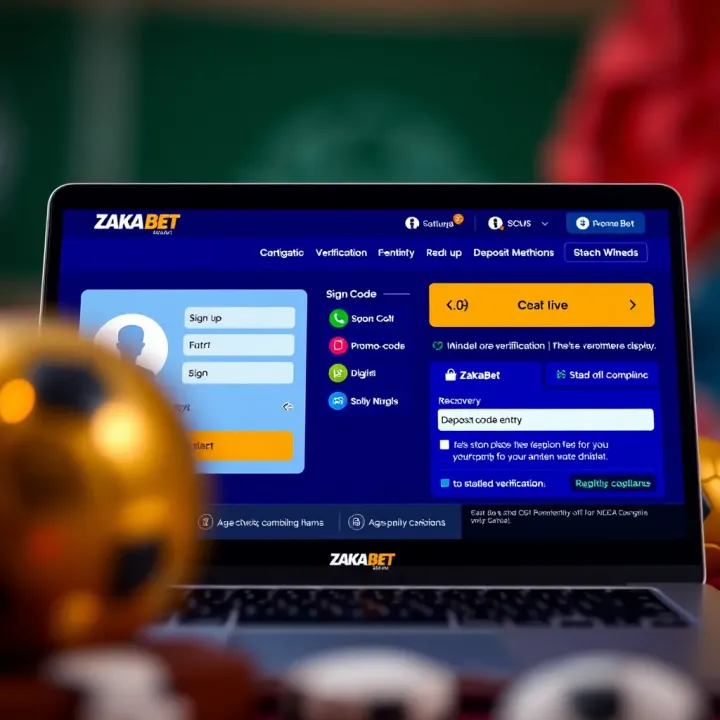 Effective Betting Approaches Using Zakabet for AFCON Betting tickets and a smartphone displaying Zakabet platform interface with highlighted odds