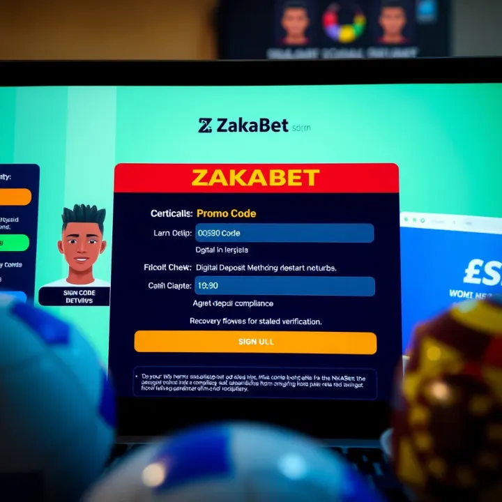 Zakabet GH Login Interface User interface showing Zakabet GH login screen with username and password fields