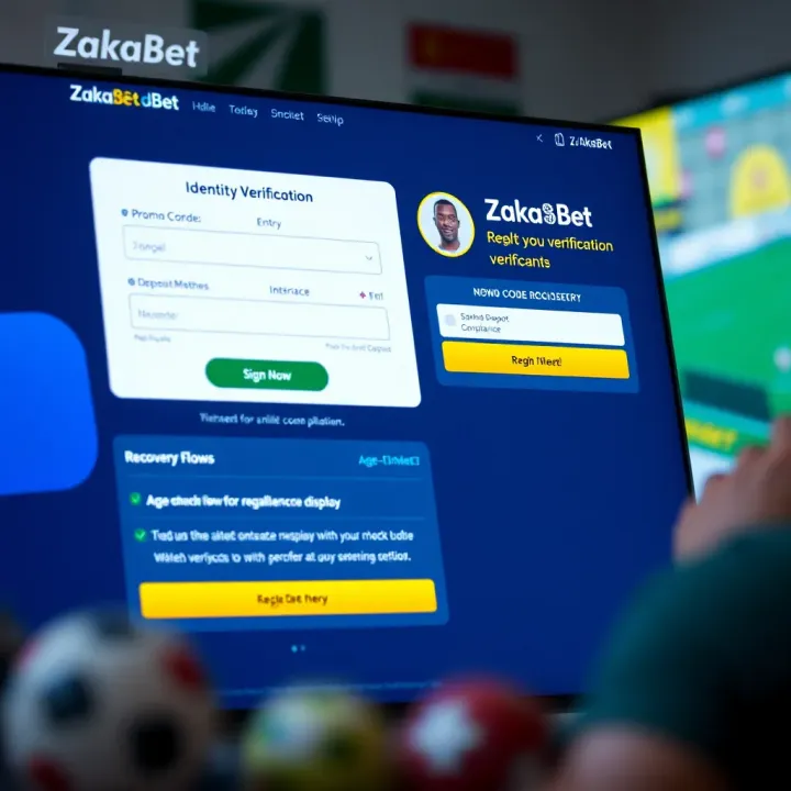 Login screen showing username and password fields for Zakabet platform