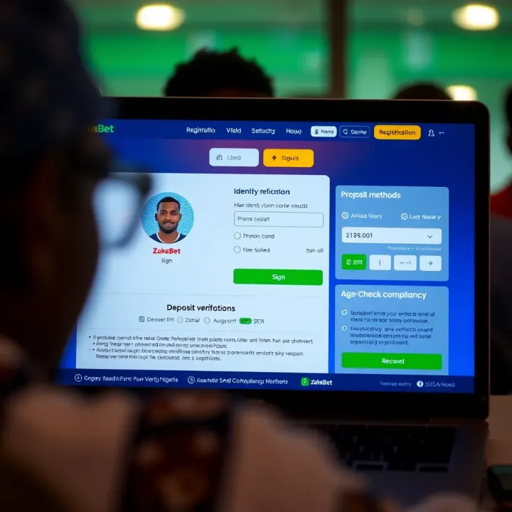 Zakabet.com Today: Leading Online Betting in Nigeria Modern digital interface of an online betting platform symbolizing Zakabet.com's current services