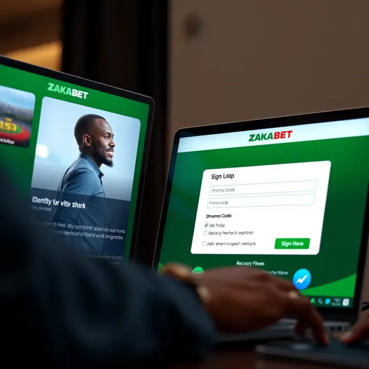 Visual showing betting platform downtime notification on a digital screen