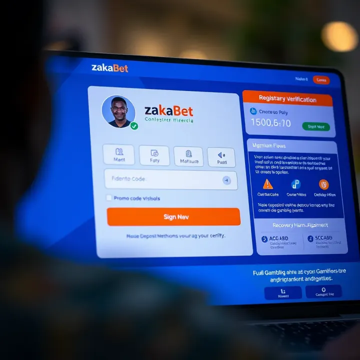 Secure Betting Experience on Zakabet Platform Secure and trustworthy online betting platform interface highlighting safety features for Nigerian users